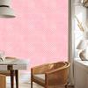 Wallpaper Stars Coral, Powder Pink and White for the Living Room and Bedroom 50x1000