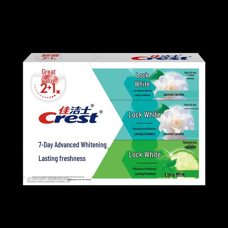 

Crest Dual-Color Whitening Toothpaste