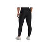 Under Armour Solid Color Logo Print Compression Fitness Pants Women bottoms Black 1374133-001