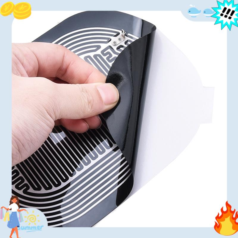 UI-DC 12V Car Side Wing Mirror Heating Pad Universal Rearview Mirror Mist Demister Quick Warm Mirrors Defogger черный белый