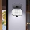 Solar Wall Lights Waterproof Solar Powered Lamp Motion Sensor Wall Light Split Solar Wall Sconce Outdoor Wall Lights for Garden