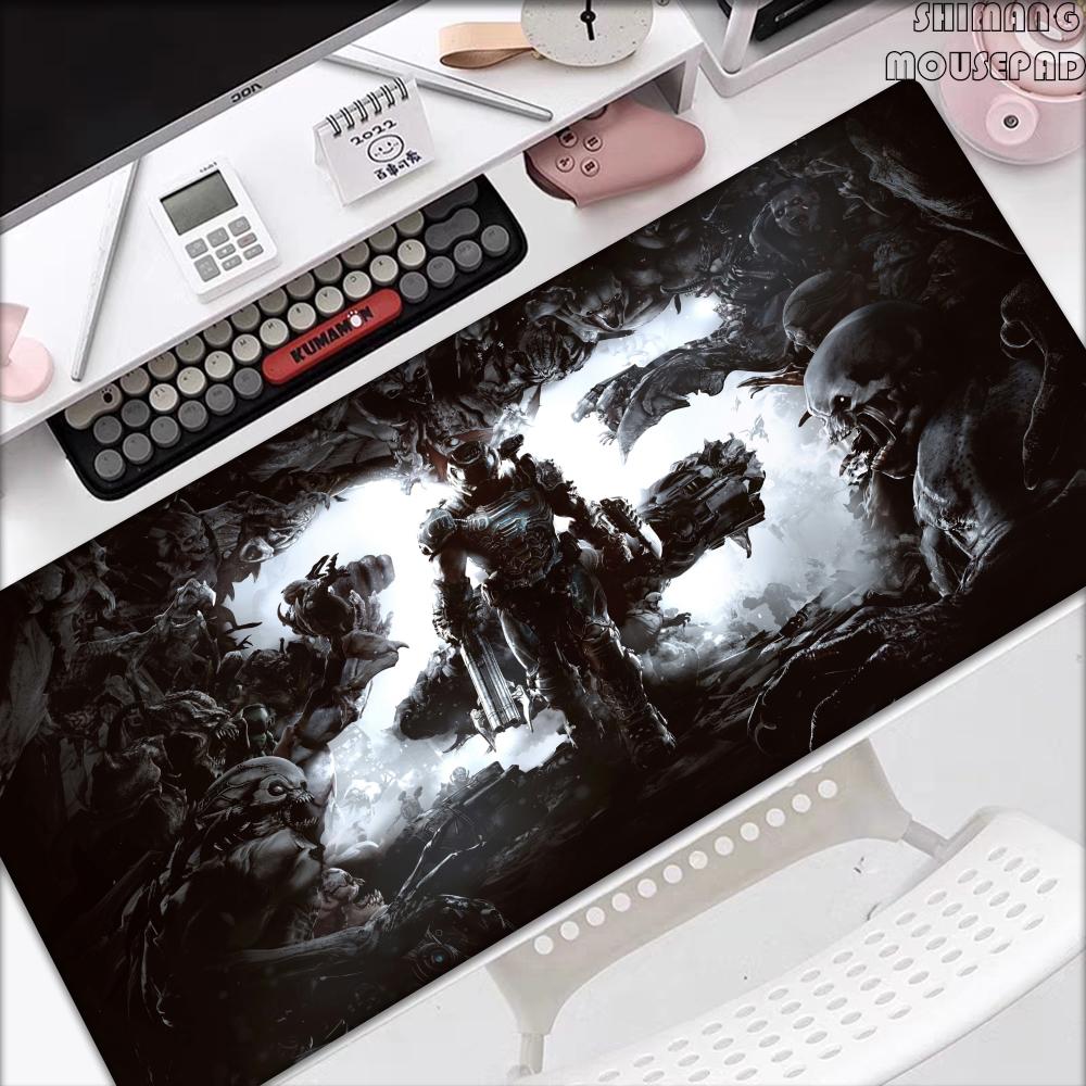 Heißes Spiel DDOOM EEternal Mauspads Gaming Zubehör Große Mauspads Gamer XXL Teppich PC Schrank Tischunterlage xMM Mauspads Teppich