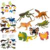 Insect World Model Set For Kids With Pvc Figures And Animal Scene Play