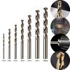 1/2/3/4/5/6/8mm borkrone 7 stk koboltboring HSS