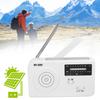 RD638 ABS Solar Energy Emergency Multifunction Hand Crank Radio Support FMCelsiusAM Function