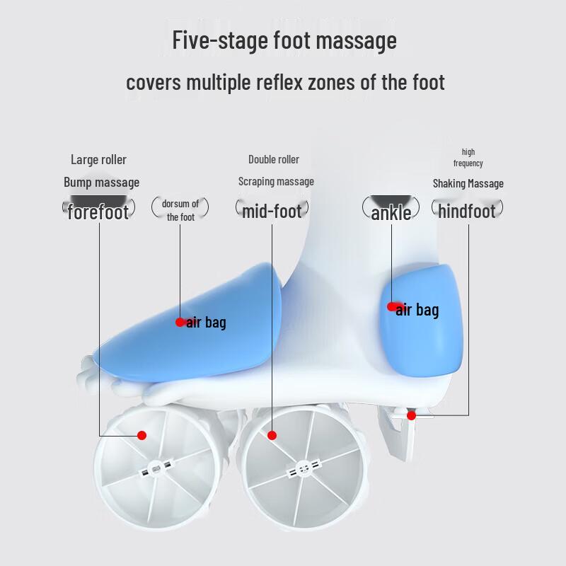 Desleep Electric Foot Massager CN Plug (adapter Included)