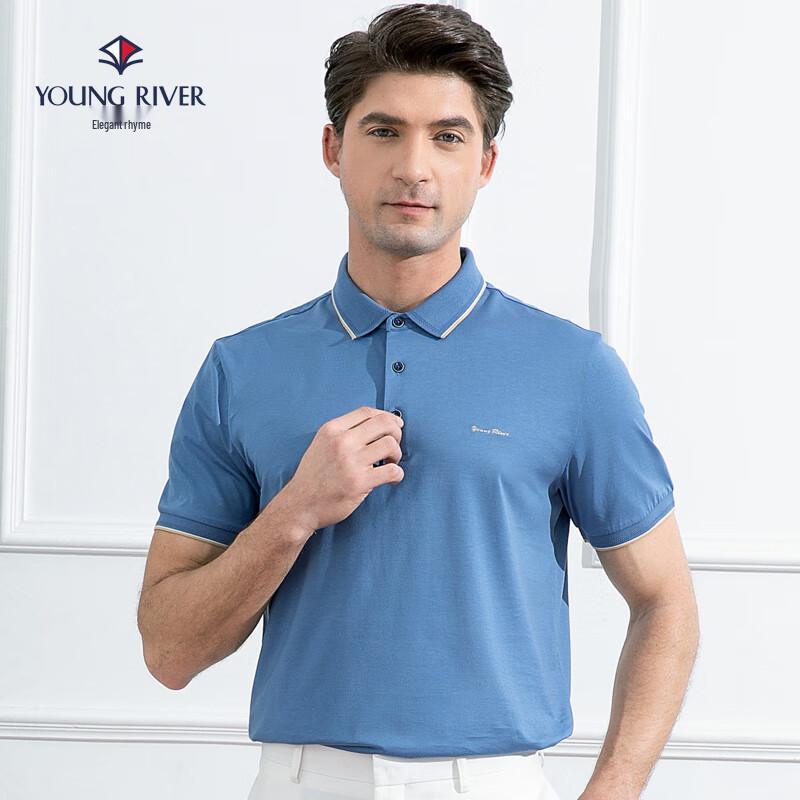 Men s Business Casual Short-Sleeve Polo Shirt S