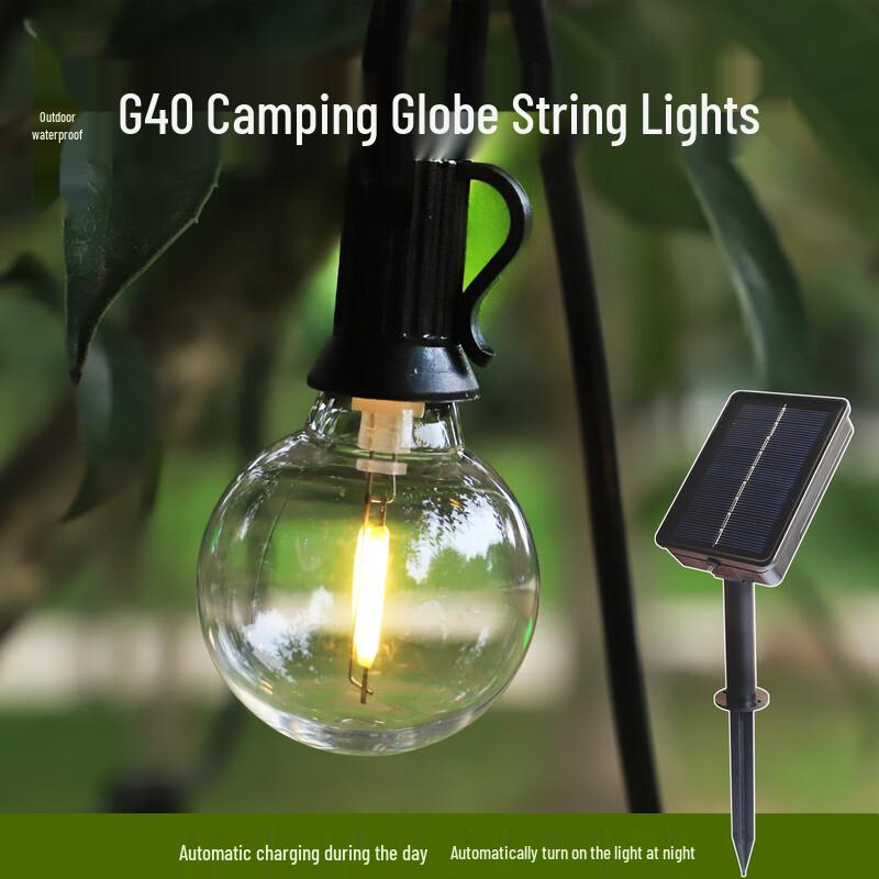 Vintage Rechargeable Outdoor Camping String Lights