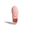 Adidas Neo Qtflex Exquisite Retro Durable Lightweight Low Top Casual Running Shoes Women Sneaker Coral-Pink DA9445