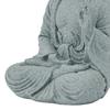 Garden Ornament Sitting Buddha Resin Stone Zen Effect Outdoor Indoor Statue Buddhist  Garden Fish Tank Decoration Sitting Buddha
