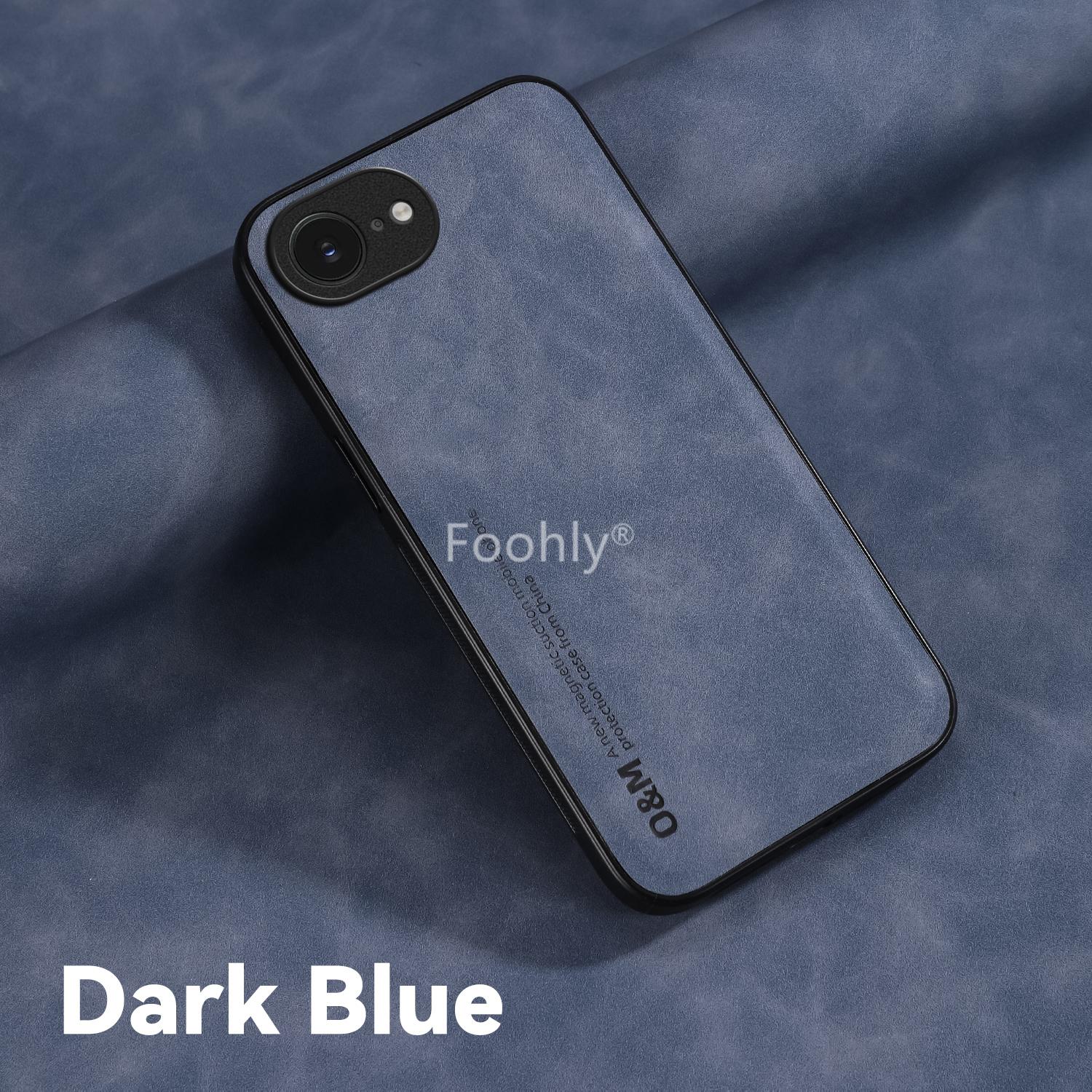 Противоударный магнитный чехол из нубука для Apple iPhone 16e Защитная крышка Задняя накладка Coque Funda iPhone 16e