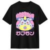 Digimon Adventure Vintage Kanji Characters Digital Monsters T-Shirts for   Novelty Pure Cotton Tee Shirt  Short Sleeve Tees