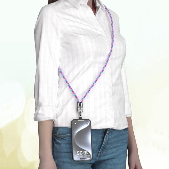 C to C 240W Charging Cable 2-in-1 Cell Phone Lanyard Wearable Bracelet Portable 5A Fast Charging USB-C Data Cable for Smartphones Tablets Laptops