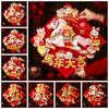 3D Fu Character Stickers Year of The Horse Spring Festival Ornament  Spring Festival Decor