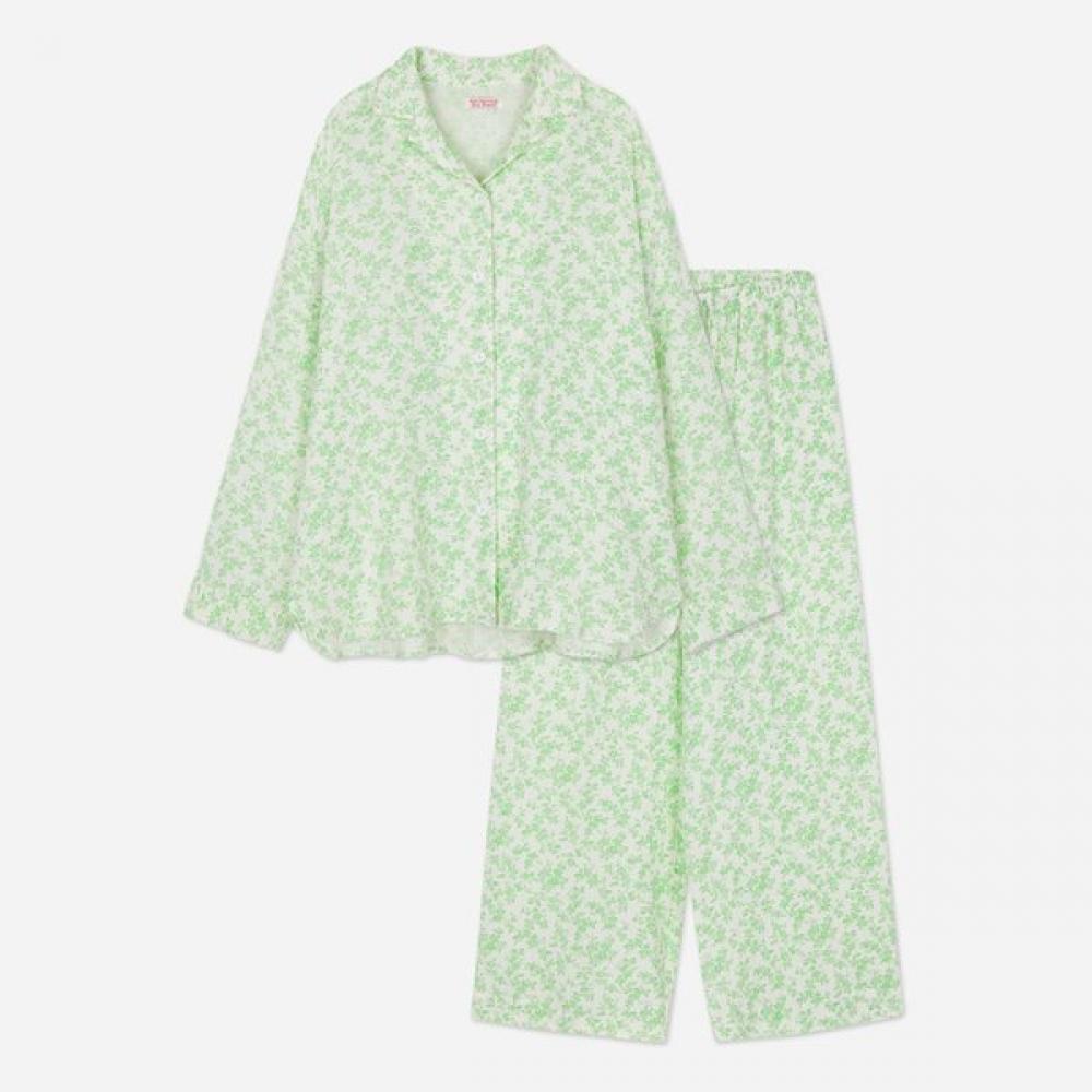 Dalparty Fresh Leaf Pajama Set Single option