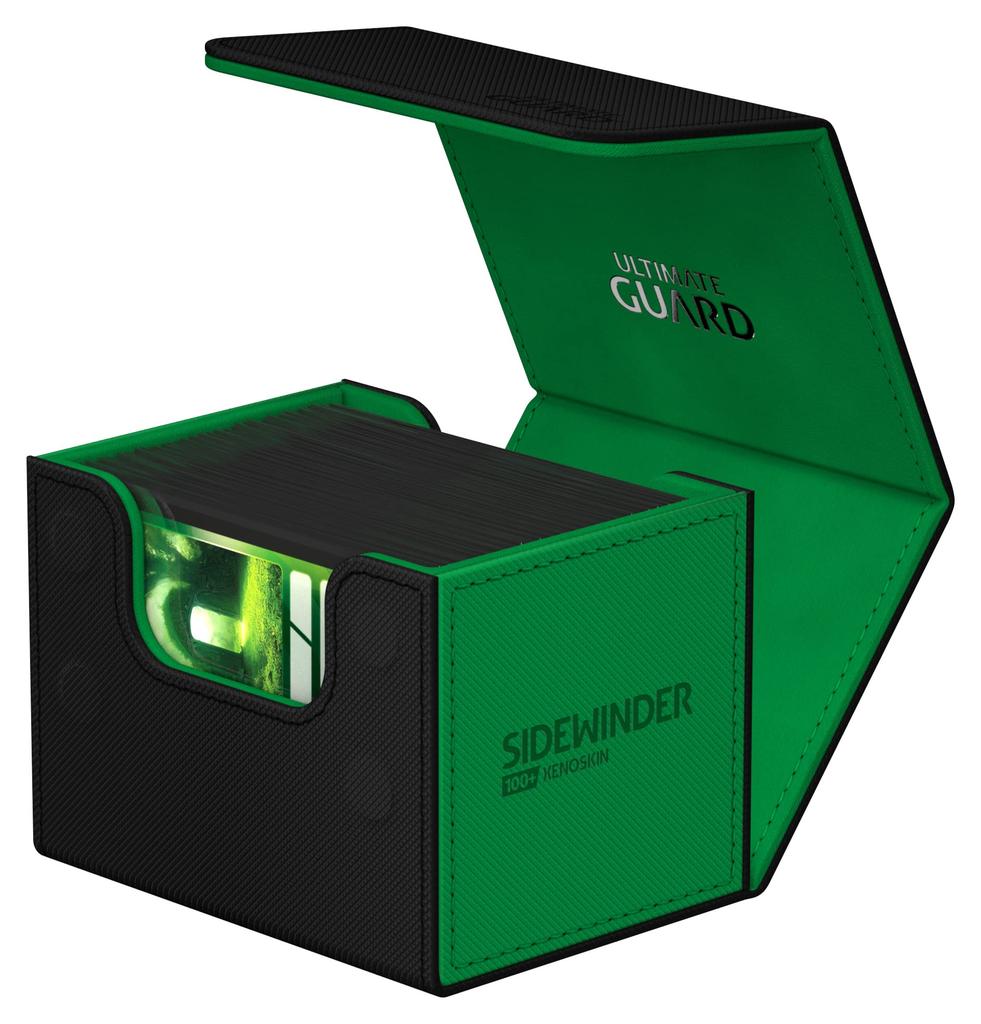Ultimate Guard Sidewinder Xeno Skin Synergy 100+ (Black/Green)