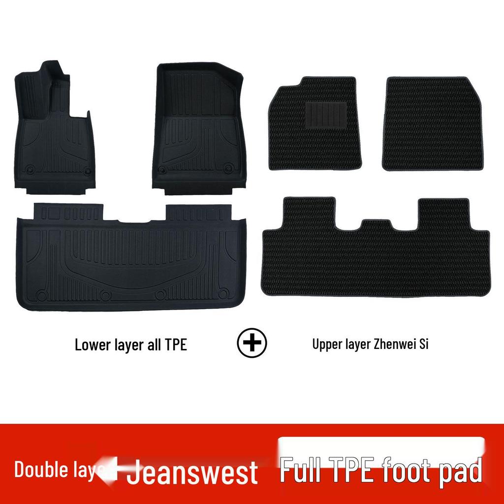 Eco-friendly TPE Floor Mats for Changan Qiyuan A06 - Odorless Interior Protection Carpets