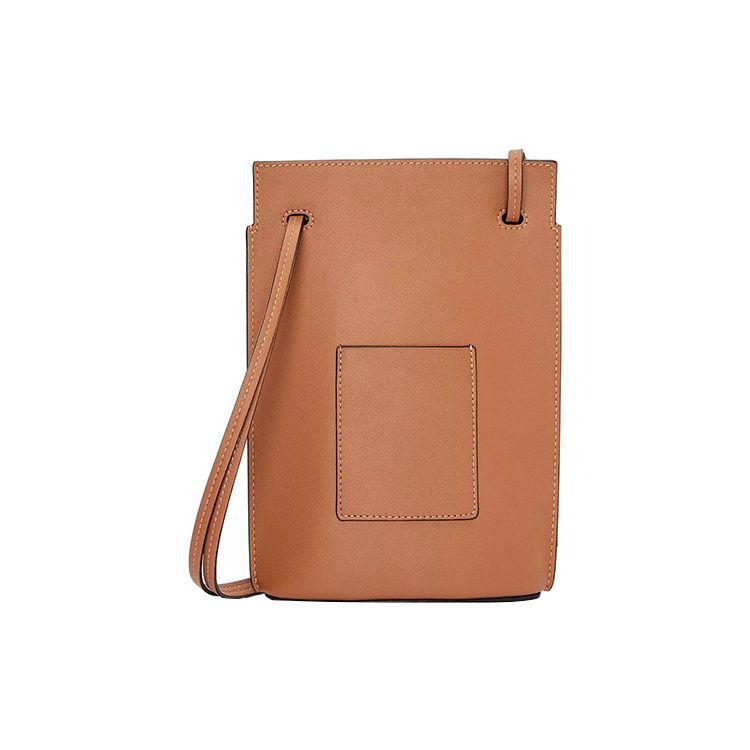 Loewe Classic Solid Color Embossed Letter Puzzle Leather Tote Shoulder Crossbody Bag Women Bags Brown C630R12X01-2530