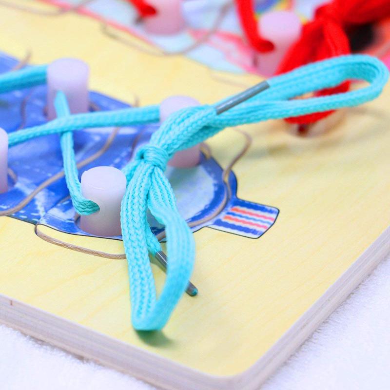 Shoes Lacing Montessori Educational Toys Children 3-4-5 Years Old Boys And Girls Toys Puzzle