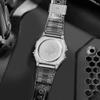 Casio Vintage Series Square 50M Waterproof Quartz Movement Stainless Steel Strap Watch Men watches White B640WDG-7