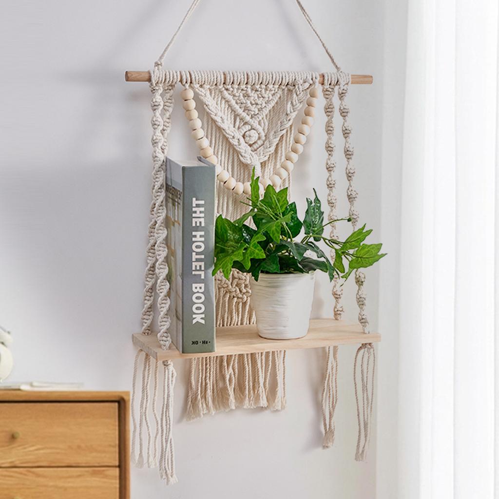 2026 Wall-mounted Rack, Plant Hanger Wall Decoration Small Single-layer Hanging Flower Rack, Lace Wall-mounted Rack