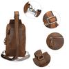 Leather Crossbody Bag High-end, Multi-functional, Front Pocket, Portable, Handbag