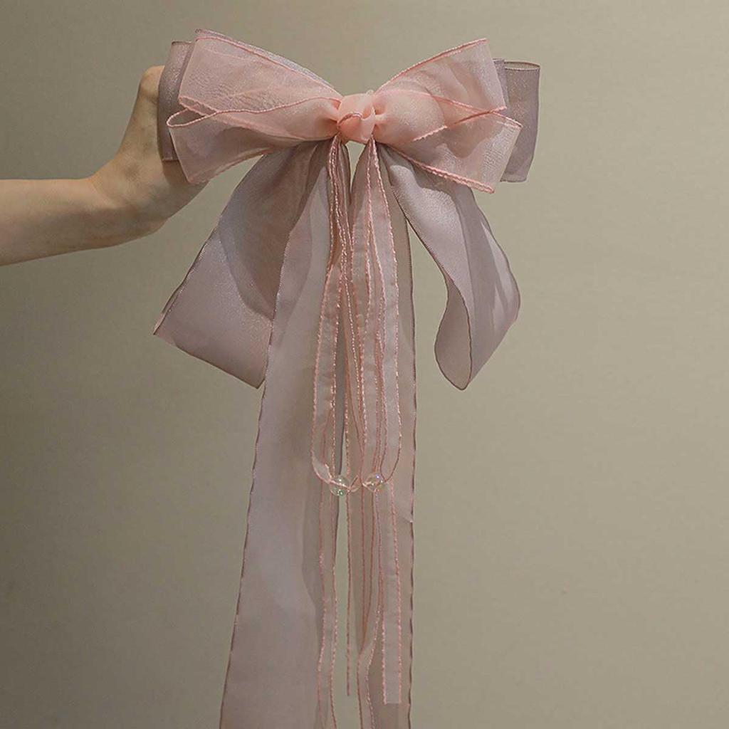 Haarschmuck im Lolita-Stil mit Schleife, Band und Haarnadel. Süß, Mori Girl, prinzessinnenhafter Schleifen-Haarschmuck aus stilvoller Spitze mit Band. Perfekt für