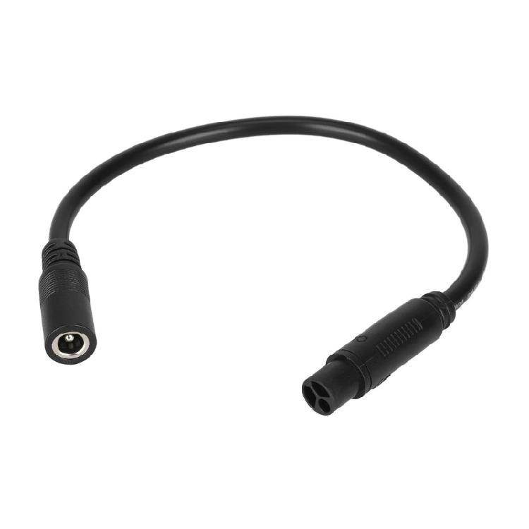 Portable DC2.1 To CQ Power Transfer Cable Suitable for Scooter Charging Plastic Reinforced Joints Easy Installation