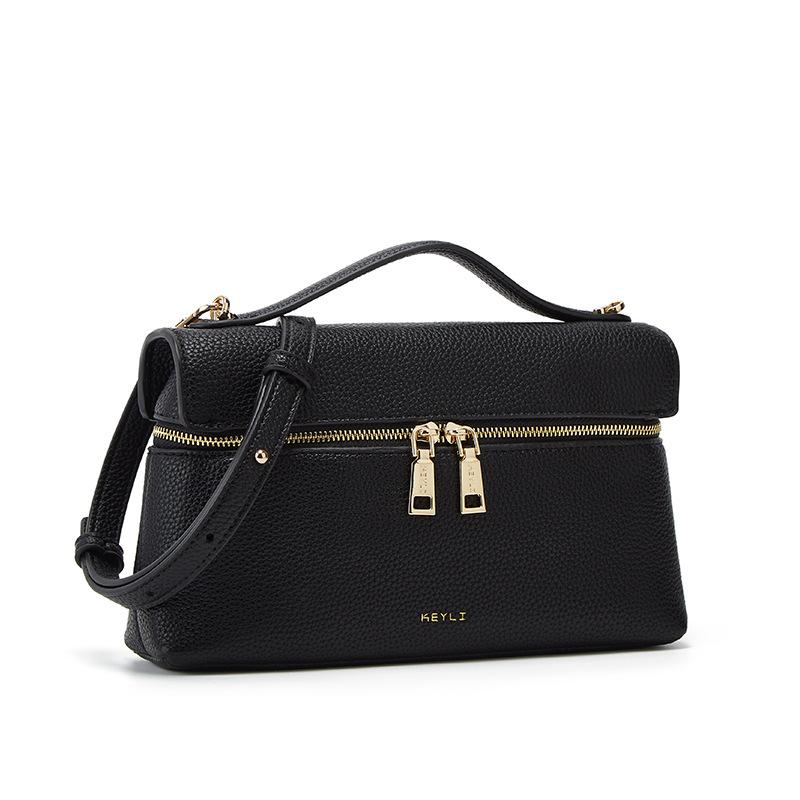 Box Bag Single-shoulder Crossbody Bag High-end Style Lightweight and Fashionable Handbag for Girls