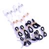 Silicone Eyeglass Chain Holders Non Slip Glasses Cord Connectors Adjustable Loops for Eyewear Accessories Replacement Parts