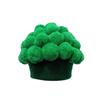 Knitted Vegetable Beanie Cap Warm Lining Novelty Headgear Cute Broccoli Hat  Cosplay Events