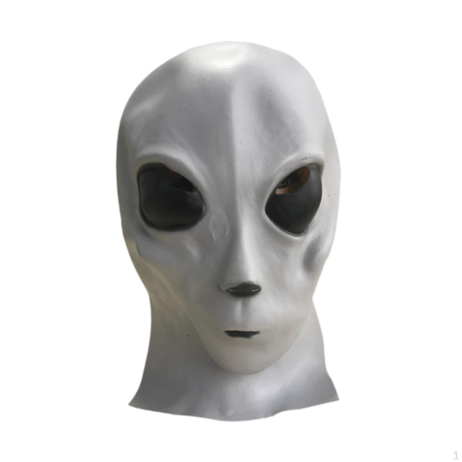 

Косплей реквизит инопланетянина Жуткий латекс для тематической вечеринки Фестиваль Ролевая игра серый