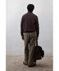 YOUTH Cotton Cashmere Polo Shirt - Dark Brown