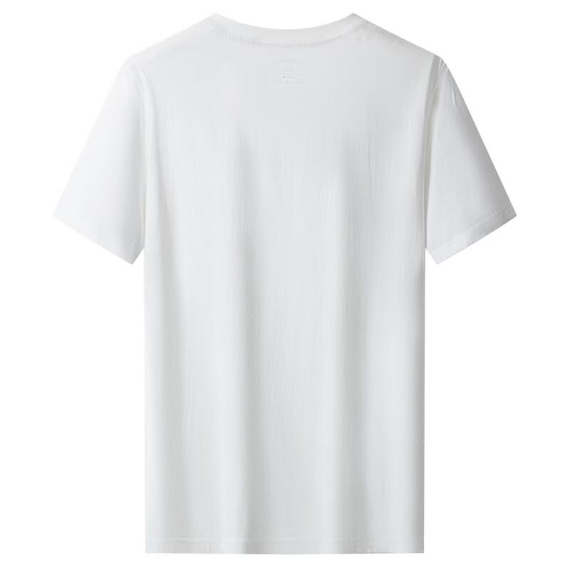 LIMENG Unisex Solid Cotton Round Neck T-Shirt