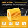 10Pcs Car Engine Oil Filters Set 04152-YZZA6 for Toyota Corolla Prius C-HR 2.0L Pontiac Vibe 2009-2010 04152YZZA6 04152-37010