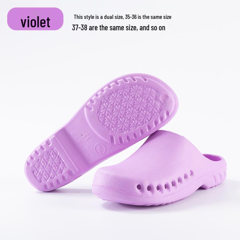 Surgical Non-Slip Closed-Toe Clogs for Operating Room & Laboratory Use