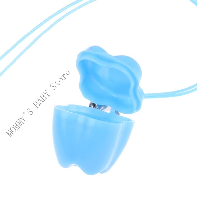 H3CD Primary Teeth Memory Keeper Plastic Storage Compact Travel Friendly Design For Cherishing Childhood Milestones