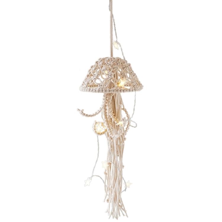 Настенное украшение в стиле бохо Медузы Искусство Плетеная гобеленовая ткань Домашние фоны 1