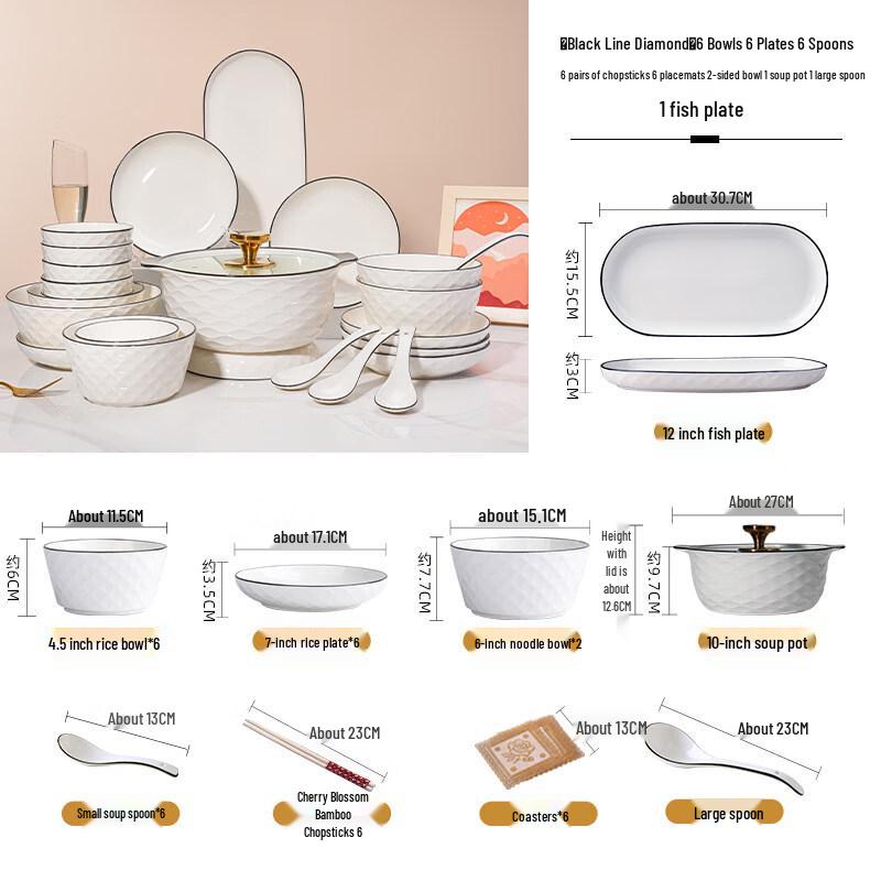 Ceramic Dinnerware Set