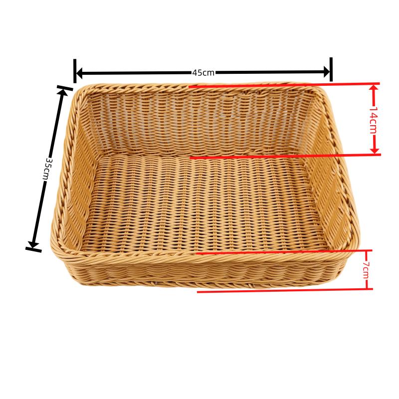 Rattan Storage Fruit Basket