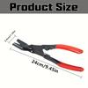 1pc Auto Clip Pliers and Fastener Remover,Car Trim Clip Removal Tool,Car Door Panel Removal Tool,Auto Fastener Remover, Car Door Panel, Interior
