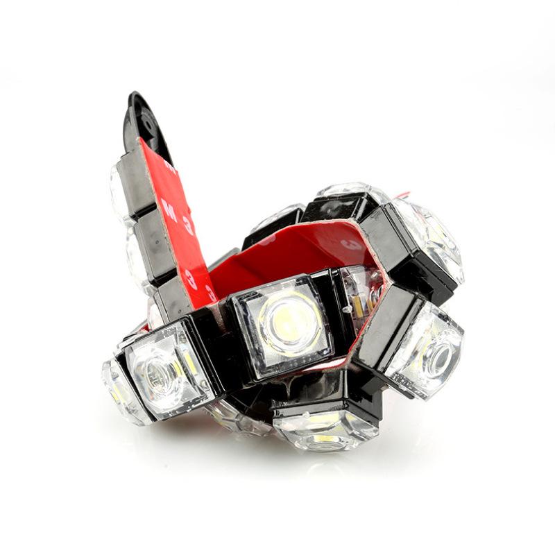 Auto Flexibilní 12 LED DRL Denní svícení Světlo pro jízdu s denním světlem do mlhy
