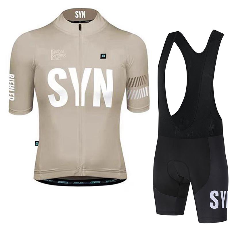 

2026 Summer Breathable Cycling Suit Set Men s Road Bike Cycling Suit Summer Cycling Jersey Sponge Cushion Cycling Bib Polyester Fiber Bicycle Top XS