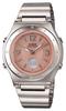 Casio Wave Ceptor Solar Watch Pink Radio-Controlled LWA-M141D-4AJF Women's