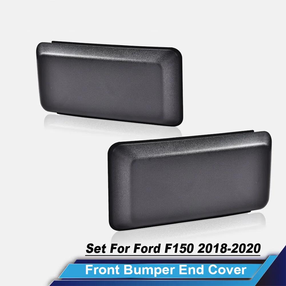 Front Bumper Guards Pads Cover Insert Cap JL3Z-17E810-AB JL3Z-17E811-AB for F150 2018 2019 2020
