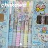 Student 6pcs Chiikawa gel Writing Tool Pencil Kit Writing 0.5mm Black Signature Writing Tool Student Stationery  Stationery Present