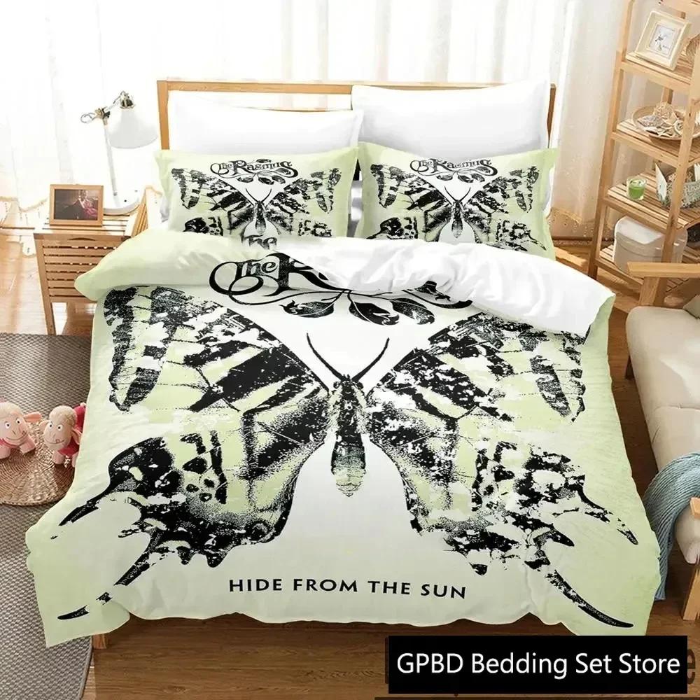 

3D Print The Rasmus Comfortable with Soft Fabric Duvet Comfortable Quilt Cover Pilowcase Beding Set Children Bedrom Decoration Home Textile 100*200cm Single