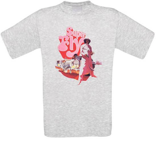 Super Fly Superfly Cult Movie T-Shirt All Sizes L
