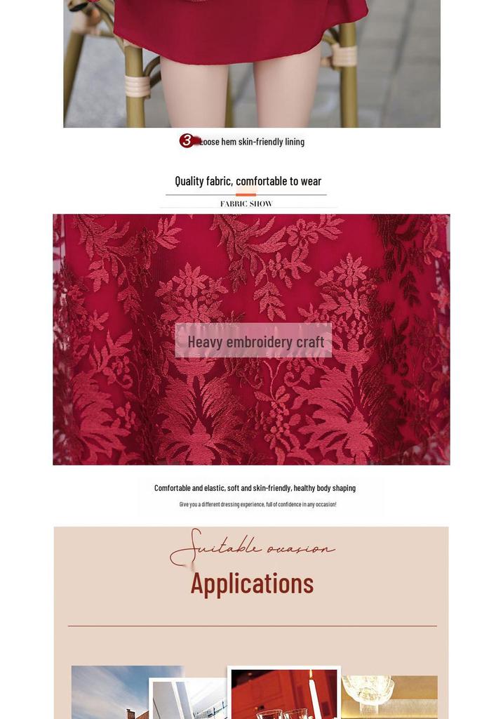 Retro Chinese Style Cheongsam Knee-Length Dress for Middle-Aged Women