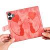 For Xiaomi Redmi 13 4G/13 5G Case Heart Cat Folding Stand PU Leather Phone Cover
